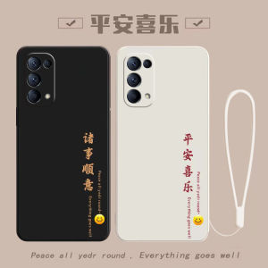 Liquid Silicone Phone Case for OPPO Reno5K Full Cover Anti-Fall Womens Mens New Model Fashionable Protective Shell