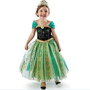 Girls Dress Frozen Anna Princess Dress Birthday Performance Childrens Dresses