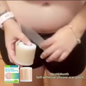 1 Roll Scar Patch Skin Repair Gel Sheet Silicone Scar Sheet 4cm x 1.5m