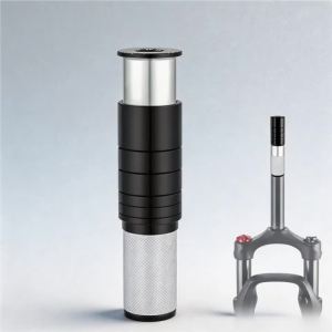 Bộ Nâng Ghi Đông Xe Đạp Bằng Hợp Kim Nhôm Trong Suốt Bộ Nối Dài Ghi Đông Bộ Điều Chỉnh Chiều Cao Tay Lái Dành Cho Xe Đạp Địa Hình Và Xe Đạp Đường Trường - Phụ Kiện Xe Đạp