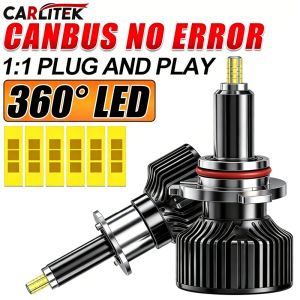360 H7 LED Canbus Headlight 30000LM CSP Chip LED H1 H11 H8 9005 9006 HB3 HB4 9012 HIR2 300W 6000K PTF Ice Bulb Turbo Fog Light