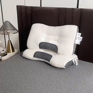 House Neck Pillow Pillow Core Home Hotel Neck Pillow To Help Sleep A Single Pair of Massage Pillow Does Not Deformation