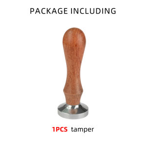 Coffee Press Tool Premium Tamper With Woodend Handle Compatible With illy K-cup Dolce Gusto Vertuoline Caps