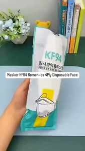 Masker KF94 Premium Isi 10pcs bisa dicuci