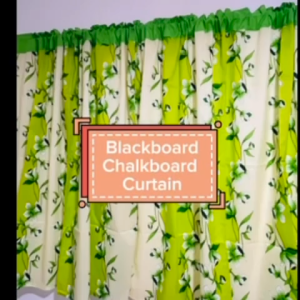 SET B of CHALKBOARD/BLACKBOARD CURTAIN/CLASSROOM CURTAIN /WINDOW VALANCER WINDOW CURTAIN /SOLD PER PIECE