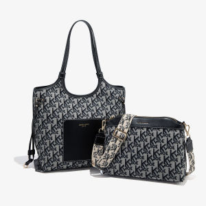 Large Capacity Mother-Child Tote Bag Womens Commuter Bag Floral Print Handbag Shoulder Bag Single Shoulder Shopping Bag
