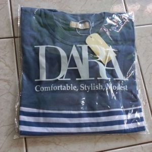 KAOS DARA SALUR TENGAH/KAOS DARA KOMBINASI SALUR
