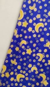 Gorden Plisket Motif Bulan Bintang & Gorden Panjang 2 Meter