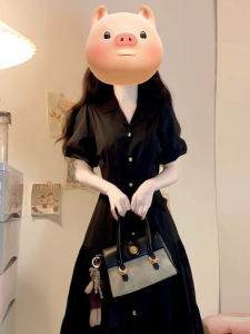 Y6Y | Slimming Elegant V-Neck French Style Dress