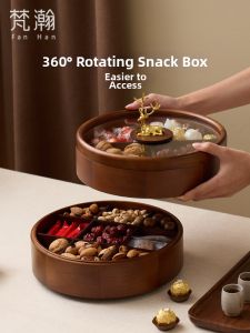 CRISTALGLASS | High-end Wooden Candy Box Dry Fruit Plate