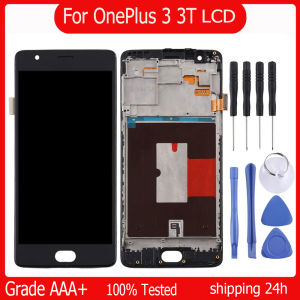 5.5For OnePlus 3 3T For 1+3 3T A3003 A3000 SM-A3000 LCD Display Touch Screen Digitizer Assembly Replacement