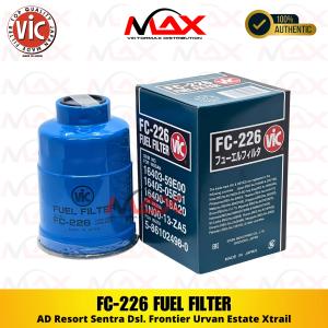 FC-226 Vic Fuel Filter AD Resort Sentra Dsl. Frontier Urvan Estate Xtrail