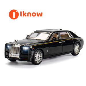 I know 1/24 Scale Rolls-Royce Phantom Diecast Alloy Pull Back Car Collectable Toy Gifts for Children