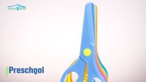 UMI Kids Child Safety Plastic Scissors Kindergarten Handmade Origami Paper Cut Scissors DIY Budak Kanak Gunting Cutting