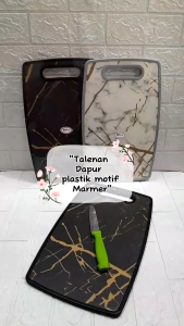 Talenan Marbel Talenan Alat Potong Sayur Buah Daging Talenan Plastik Anti Lengket Talenan Aesthetic