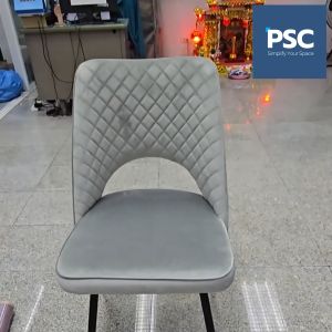 PSC เก้าอี้โมเดิร์น เก้าอี้ทำงาน เก้าอี้โต๊ะกินข้าว เก้าอี้นั่ง ทรง luxury มี 3 สีให้เลือก ประกอบง่าย