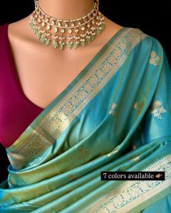 Soft Banarasi Silk Sarees