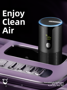 HELLOLEIBOO | PM2.5 & Formaldehyde Removal Air Purifier for Car
