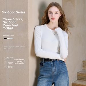 3COLOUR·S | Slim Fit Black Long Sleeve T-shirt