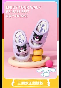 รองเท้าแตะเด็ก รองเท้าเด็กแบบสวม ลายการ์ตูนsanrio น่ารัก ใส่สบาย กันลื่น ยางEVA