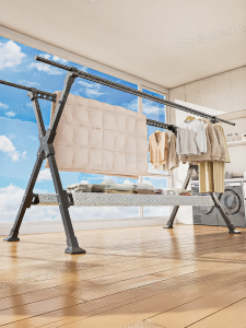 XINGYOU | Foldable Carbon Steel Clothes Drying Rack