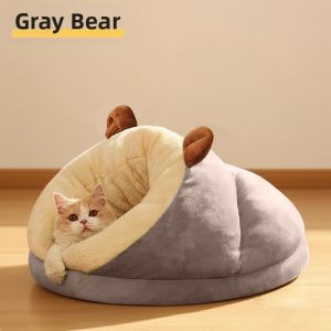 7o | Thick Semi-enclosed Warm Cat Bed