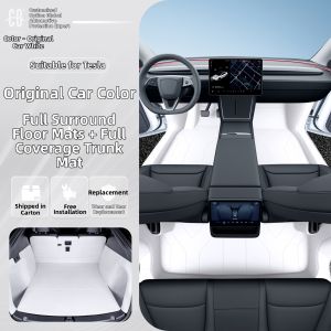CO | Universal Full Coverage Tesla Model 3/Model Y Floor Mats Purple