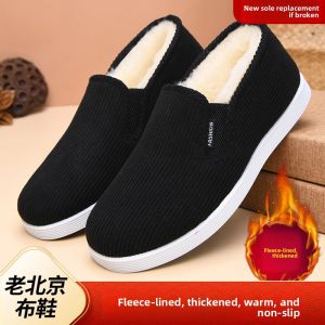 JIFANPAUL | Anti-slip Warm Cotton Shoes Men One-step
