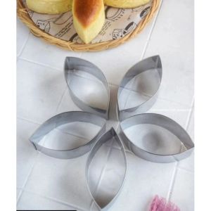 cetakan ring roti oval runcing ring roti mata air isi 12 pcs