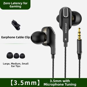 POLVCDG | Wired Game FPS eSports In-ear Headphones
