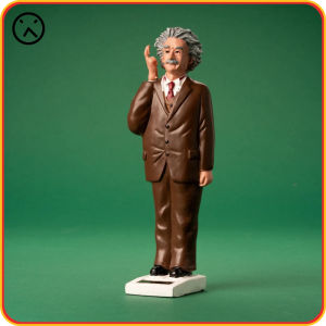 American Kikkerland Einstein Ornaments Eco-Drive Creative Desktop Decoration Queen of England Corgi