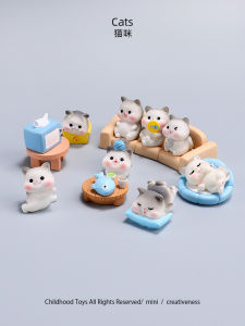 Mô Hình Động Vật Nhỏ Xíu Xao Xuyến Đồ Chơi Mô Phỏng Đồ Chơi Giả Lập Đồ Chơi TV Mini Cat Blind Bag Đồ Chơi Nhựa Cho Trẻ Em Từ 3 Tuổi Trở Lên