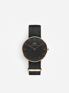 Daniel Wellington | Classic Solid Color Woven Texture Womens Watch 36mm