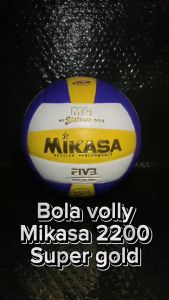 Paket Banyak & Siap Main: 2 Bola Volly Mikasa MV2200 & 1 Net Voli Mikasa Gold