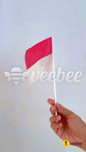 Stik Bendera Plastik Tebal A. Pernak pernik agustus. Dekorasi agustus