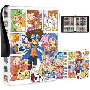 Digital Baby Card Binder Jiugongge Card Storage Book Large Capacity Card Collection Book Leather Two-Dimensional Animation Card Holder