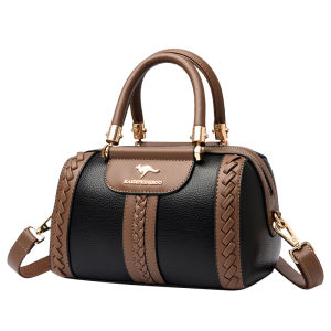 Luxury Genuine Leather Womens Handbag Crossbody Pillow Shaped Bag Single Shoulder Bag Fashionable Casual Tote Bag for Ladies