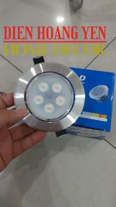 Đèn led âm trần mắt ếch 5w PHI 90
