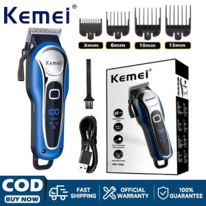 Kemei Hair Salon Professional Mens Electric Cordless Hair Clipper KM-1995