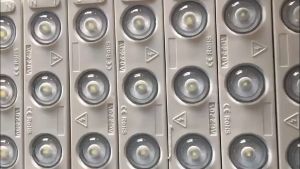 CM Per piece 3 LED Light Module with lens 12V DC with Adhesive for Piso WiFi Signage