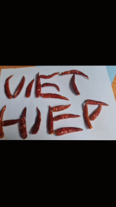 Ớt Trái Không Cuống Chỉ Thiên Khô (Dried Chili Pepper) Việt Hiệp