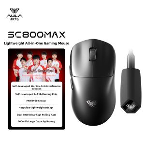 AULA-MOJING | Bluetooth Tri-Mode Lightweight Small-Handed E-sports Gaming Wireless Mouse