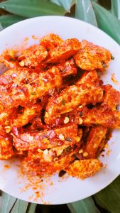 Basreng pedas daun jeruk