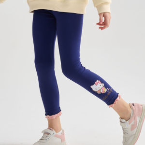 Quần Dài Nữ Hello Kitty Quần Dài Mùa Xuân Thu Quần Dài Thường Ngày Cho Bé Gái Quần Dài Cotton Pha Trộn Thời Trang Trẻ Em