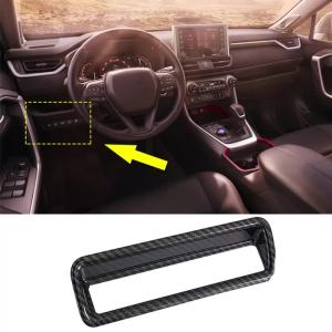 Ốp Che Nút Điều Chỉnh Đèn Pha Xe Toyota RAV4 XA50 2019-2025 Hybrid Chất Liệu Nhựa ABS Phụ Kiện Trang Trí Nội Thất