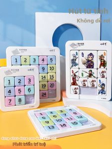 XIAOGUAICAI | Educational Sliding Puzzle Toy Magnetic Digital Kongming Lock