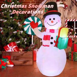 Christmas inflatable snowman indoor and outdoor decorations garden party lightsilluminated decorationsChristmas gifts
