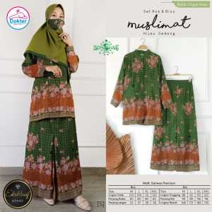 SETELAN ROK BLOUSE MUSLIMAT NU SERAGAM WANITA PENGAJIAN FATAYAT NU PREMIUM
