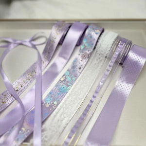 New Bar Holder Ribbon Ribbon Korean Style Gumei Badge New Diy Handmade Material Support Bow Pain Plate Hot Stamping Cute Gift