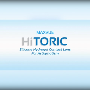 MAXVUE Hi TORIC Silicone Hydrogel Contact Lenses for Astigmatism